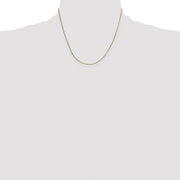 14K .5mm Octagonal Snake with Lobster Clasp Chain