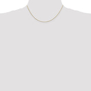 14K .6mm Octagonal Snake with Lobster Clasp Chain