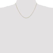 14K .6mm Octagonal Snake with Lobster Clasp Chain