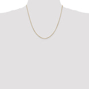 14K .8mm Octagonal Snake with Lobster Clasp Chain