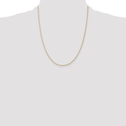 14K 1.05mm Spiga with Lobster Clasp Chain