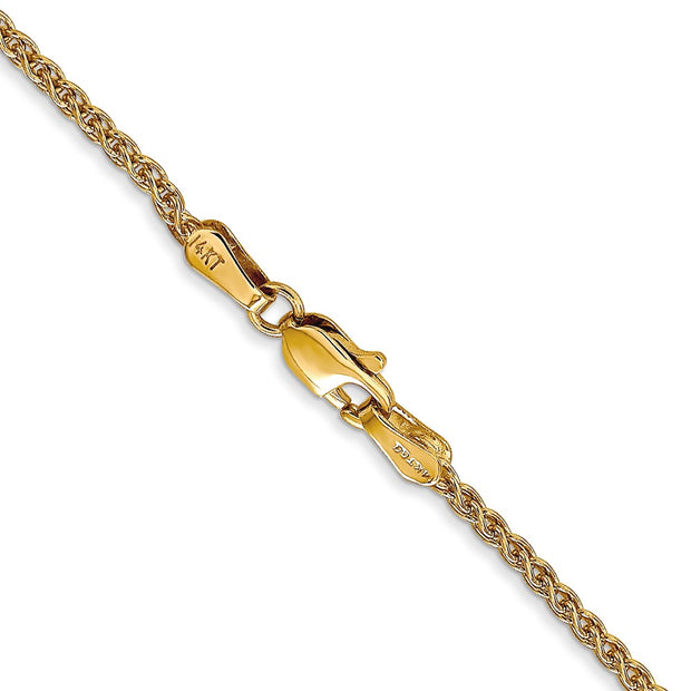 14K 1.7mm Spiga with Lobster Clasp Chain