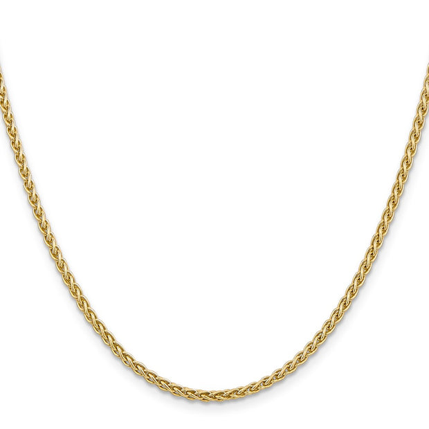 14K 2.8mm Spiga with Lobster Clasp Chain