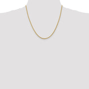 14K 2.8mm Spiga with Lobster Clasp Chain