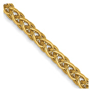 14K 2.8mm Spiga with Lobster Clasp Chain