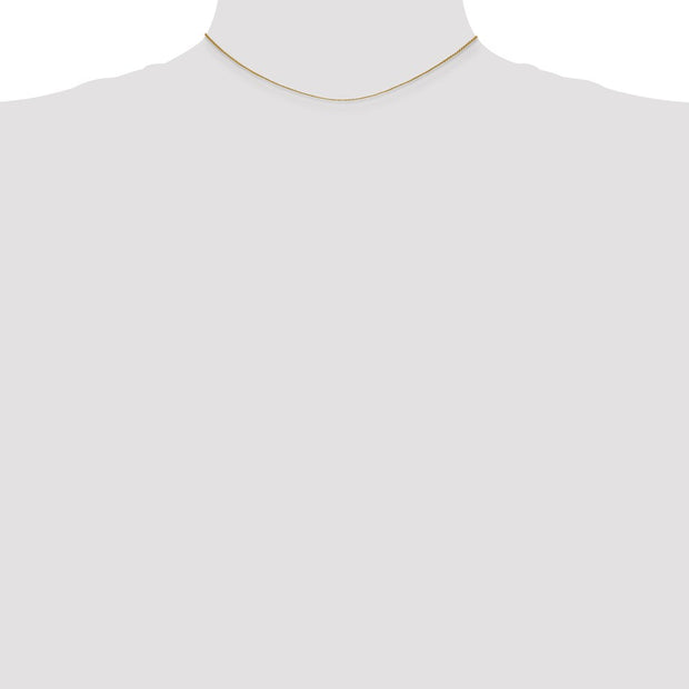 14K .85mm Spiga with Lobster Clasp Chain
