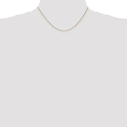 14K .85mm Spiga with Lobster Clasp Chain