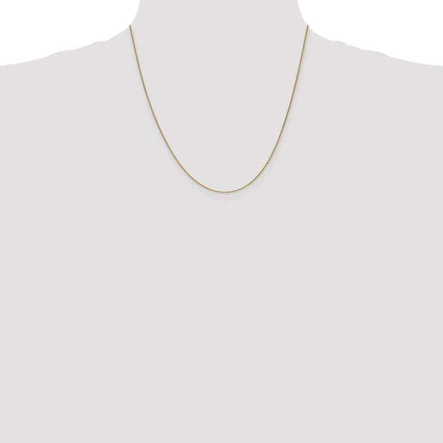 14K .85mm Spiga with Lobster Clasp Chain