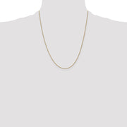14K .85mm Spiga with Lobster Clasp Chain
