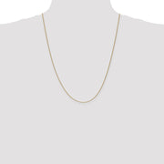 14K .85mm Spiga with Lobster Clasp Chain