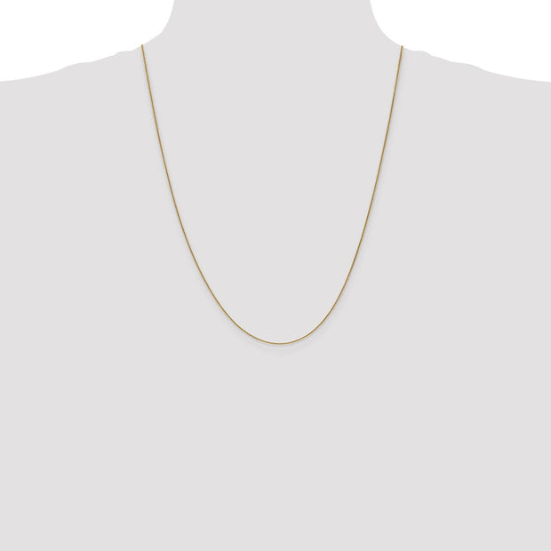 14K .85mm Spiga with Lobster Clasp Chain