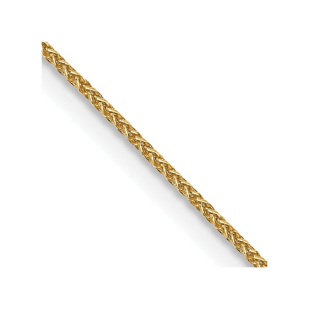 14K .85mm Spiga with Lobster Clasp Chain