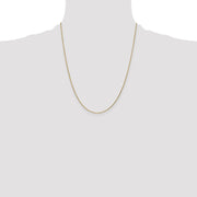 14K .95mm Diamond-cut Cable with Lobster Clasp Chain