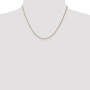 14K 1.25mm Spiga with Lobster Clasp Chain