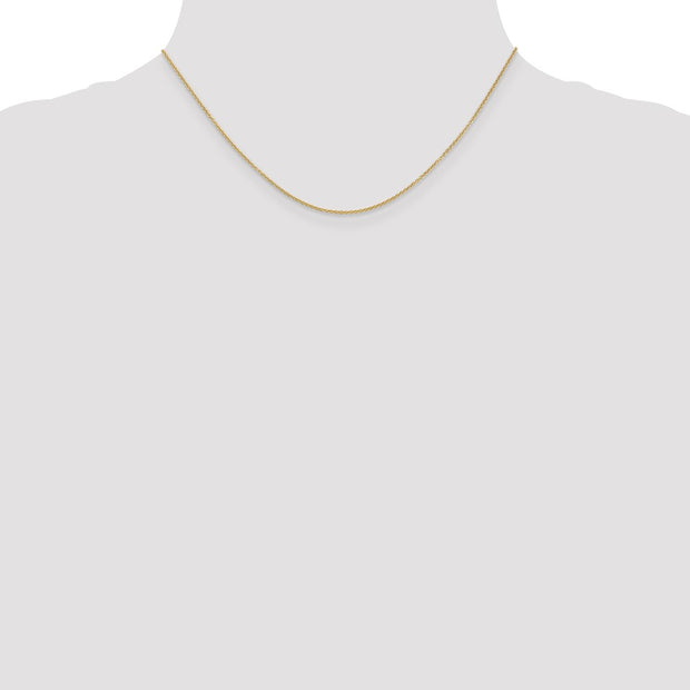 14K 1.2mm Cable with Lobster Clasp Chain