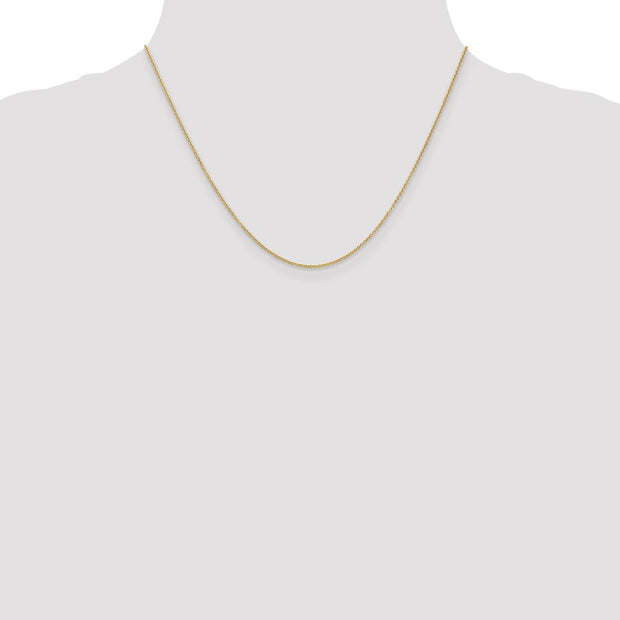 14K 1.2mm Cable with Lobster Clasp Chain