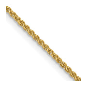 14K 1.25mm Spiga with Lobster Clasp Chain