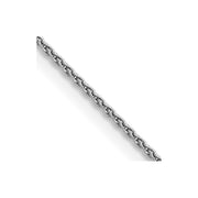 14K White Gold 1.5mm Parisian Wheat with Lobster Clasp Chain
