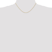14k 1mm Parisian Wheat with Lobster Clasp Chain