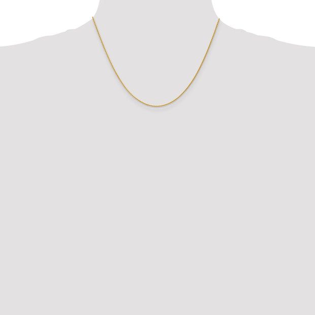 14k 1.2mm Parisian Wheat with Lobster Clasp Chain