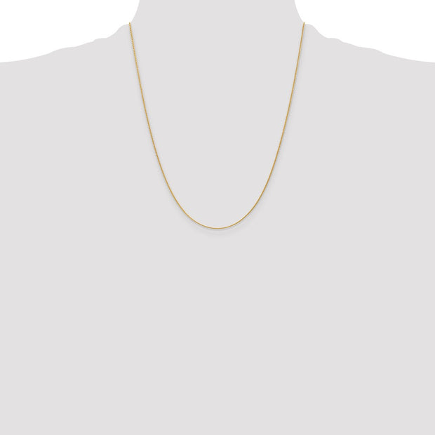 14k 1.2mm Parisian Wheat with Lobster Clasp Chain