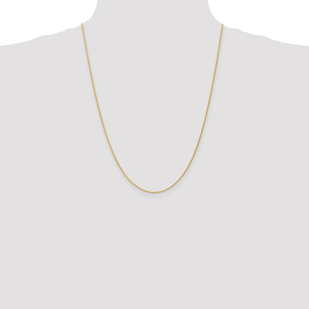 14k 1.2mm Parisian Wheat with Lobster Clasp Chain
