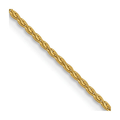14k 1.2mm Parisian Wheat with Lobster Clasp Chain