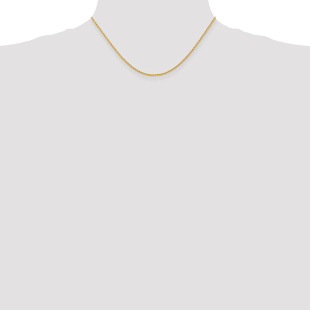 14k 1.5mm Parisian Wheat with Lobster Clasp Chain