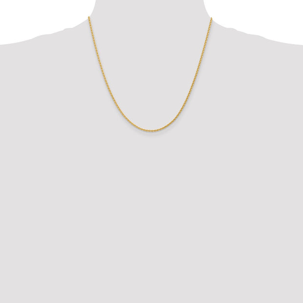 14k 1.75mm Parisian Wheat with Lobster Clasp Chain
