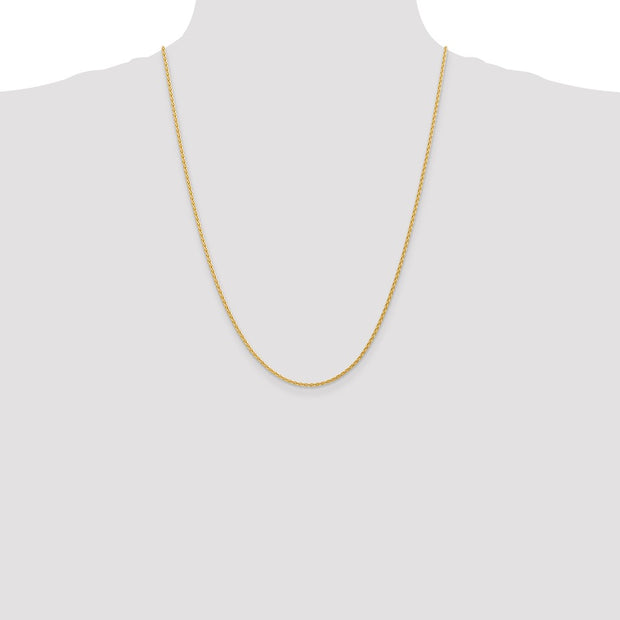 14k 1.75mm Parisian Wheat with Lobster Clasp Chain