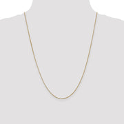 14K 1.15mm Rolo with Lobster Clasp Pendant Chain