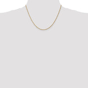 14K 1.40mm Singapore with Spring Ring Clasp Chain