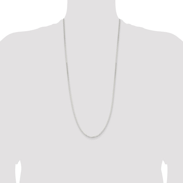 Sterling Silver 2.1mm Flat Anchor Chain