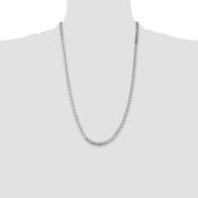 Sterling Silver 4.5mm Flat Anchor Chain