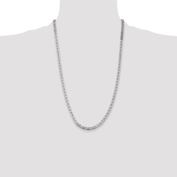 Sterling Silver 4.5mm Flat Anchor Chain