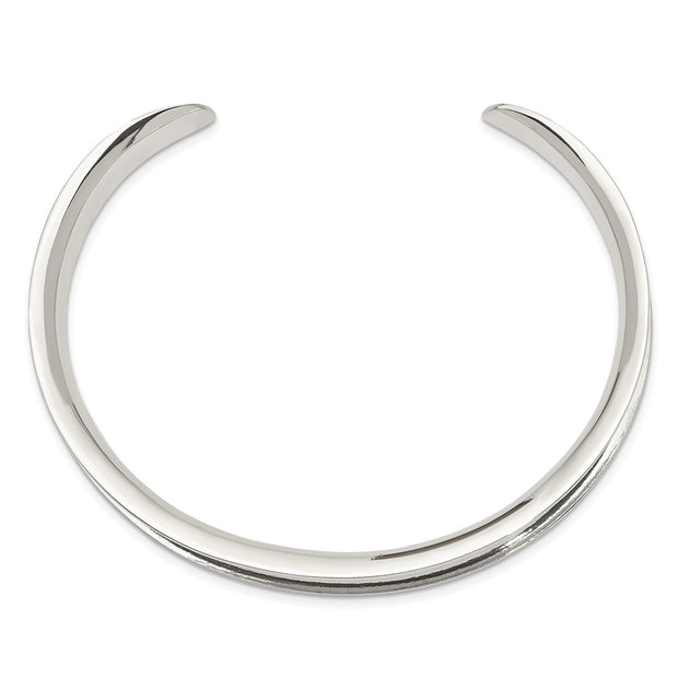 Sterling Silver Cuff Bangle