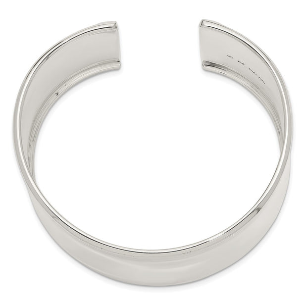 Sterling Silver Cuff Bangle Bracelet