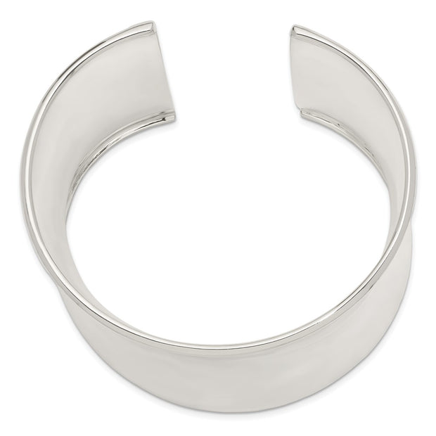 Sterling Silver Cuff Bangle Bracelet