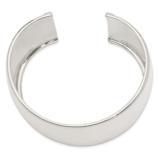 Sterling Silver Cuff Bangle Bracelet