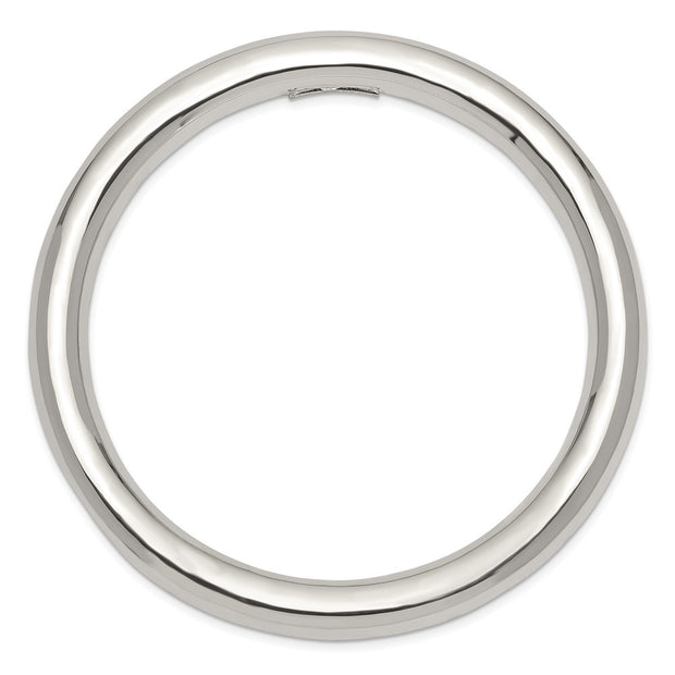 Sterling Silver Slip-on Tube Bangle