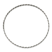 Sterling Silver Antiqued Slip-on Bangle