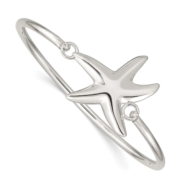 Sterling Silver with Interchangeable Nautical Charms Bangle