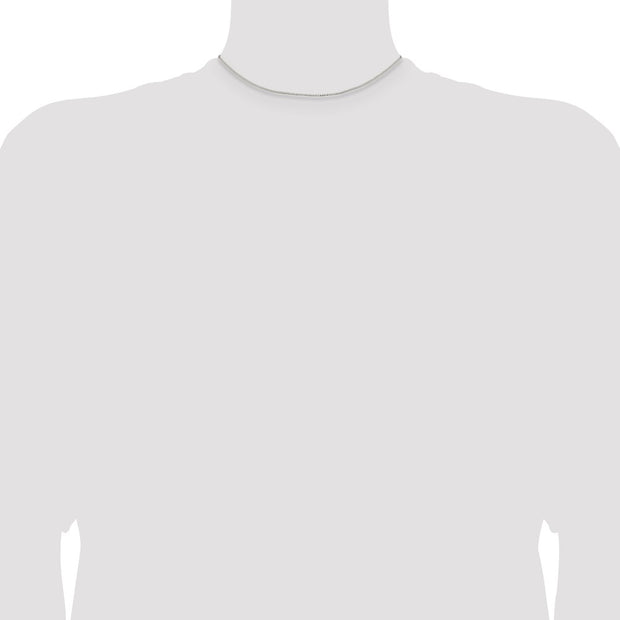 Sterling Silver 1.1mm Box Chain