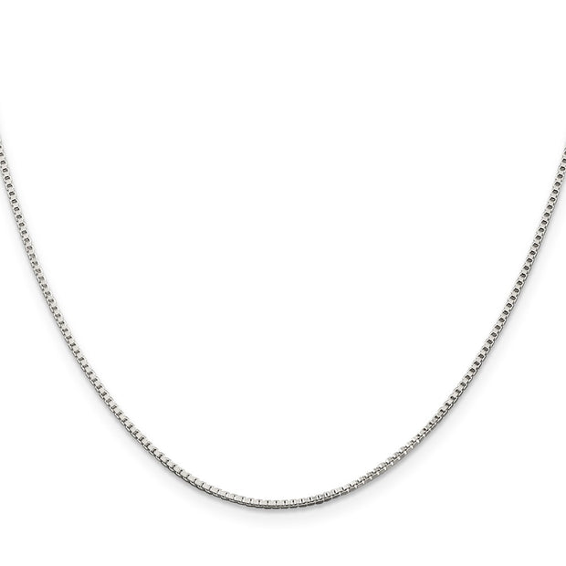 Sterling Silver 1.25mm Box Chain