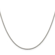 Sterling Silver 1.4mm Box Chain