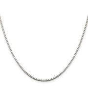 Sterling Silver 1.75mm Box Chain