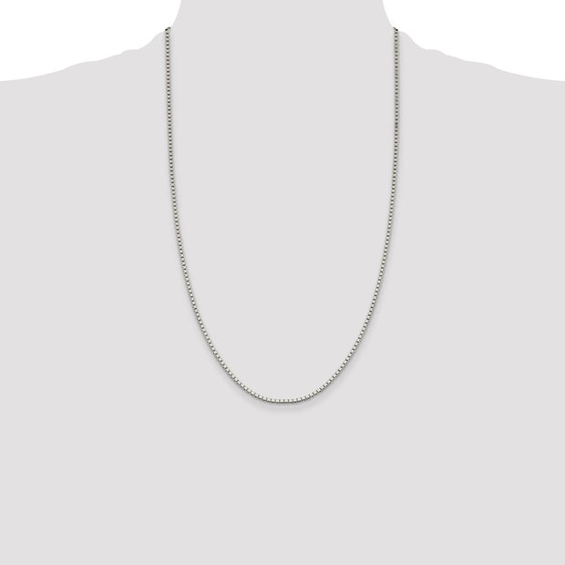 Sterling Silver 1.9mm Box Chain