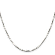 Sterling Silver 2mm Box Chain