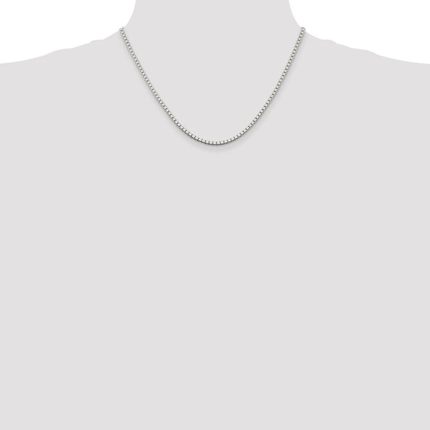 Sterling Silver 2.5mm Box Chain