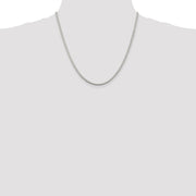 Sterling Silver 2.5mm Box Chain